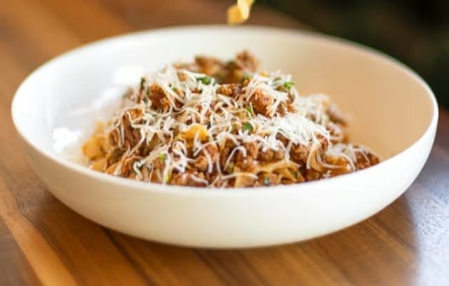 Tagliatelle Alla Bolognese.