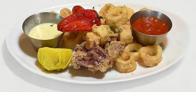 Calamari & Rock Shrimp Fritti.