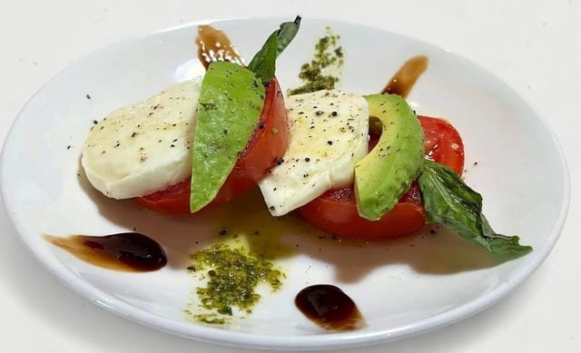 Avocado Caprese.