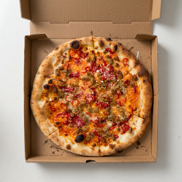 Spicy Alla Vodka Pie.